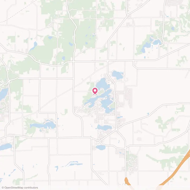 Map of the flower delivery area in Lauderdale Lakes, Wisconsin