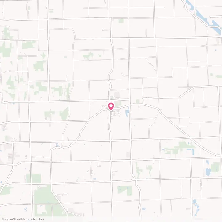 Map of the flower delivery area in Armada, Michigan