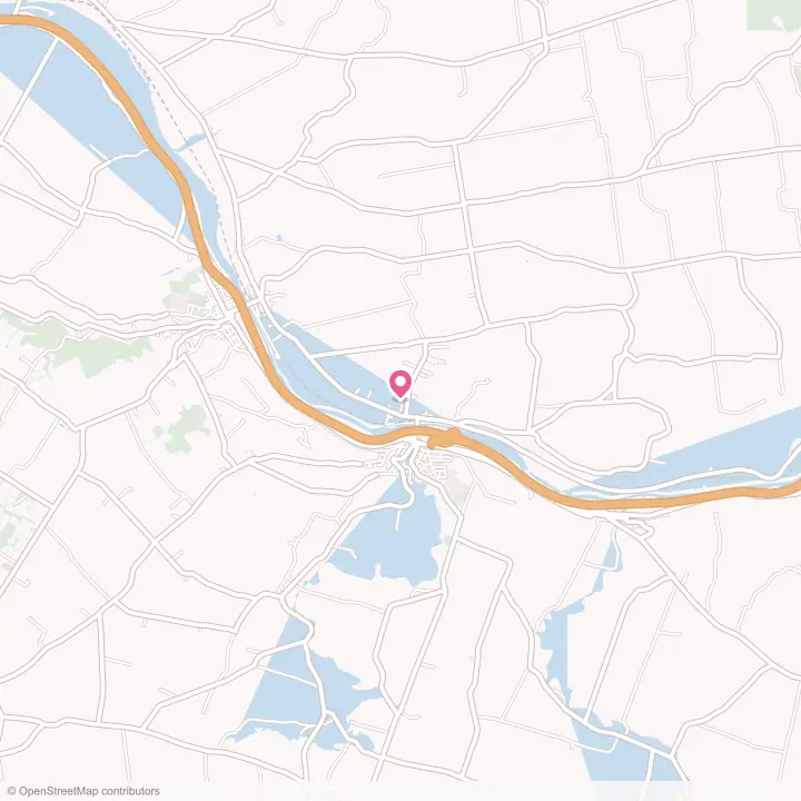 Map of the flower delivery area in Palatine Bridge, New York