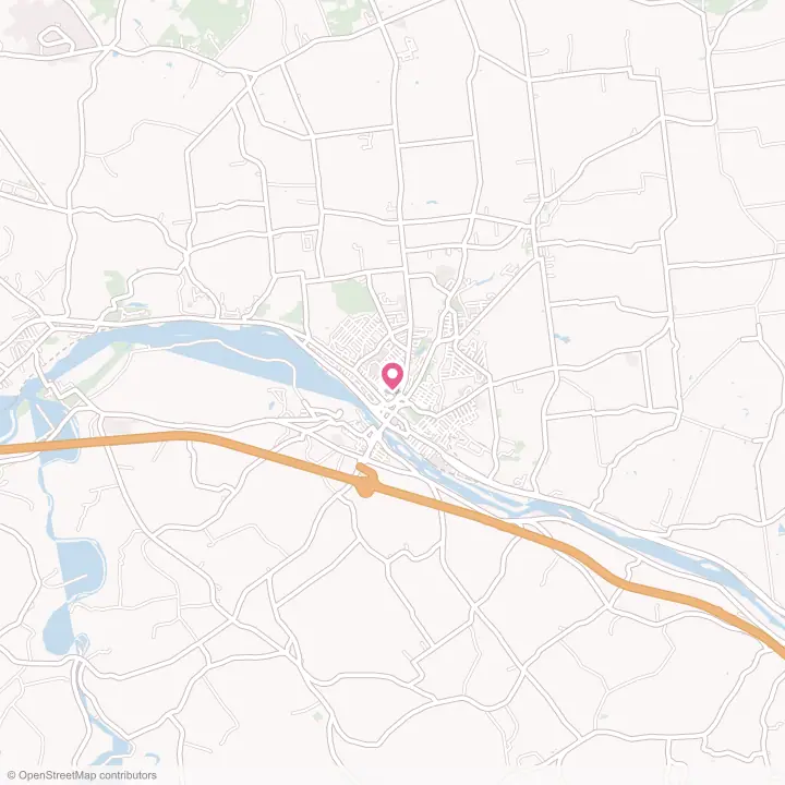 Map of the flower delivery area in Amsterdam, New York