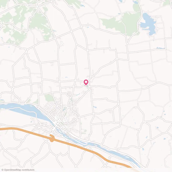 Map of the flower delivery area in Hagaman, New York