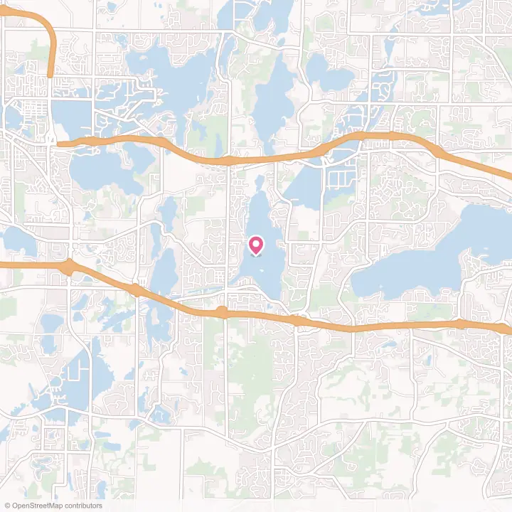 Map of the flower delivery area in Delafield, Wisconsin