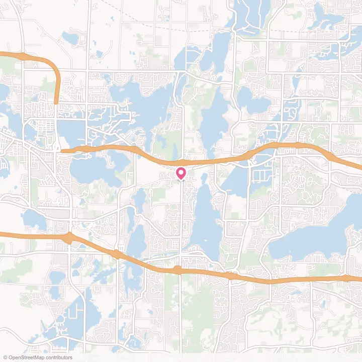 Map of the flower delivery area in Nashotah, Wisconsin
