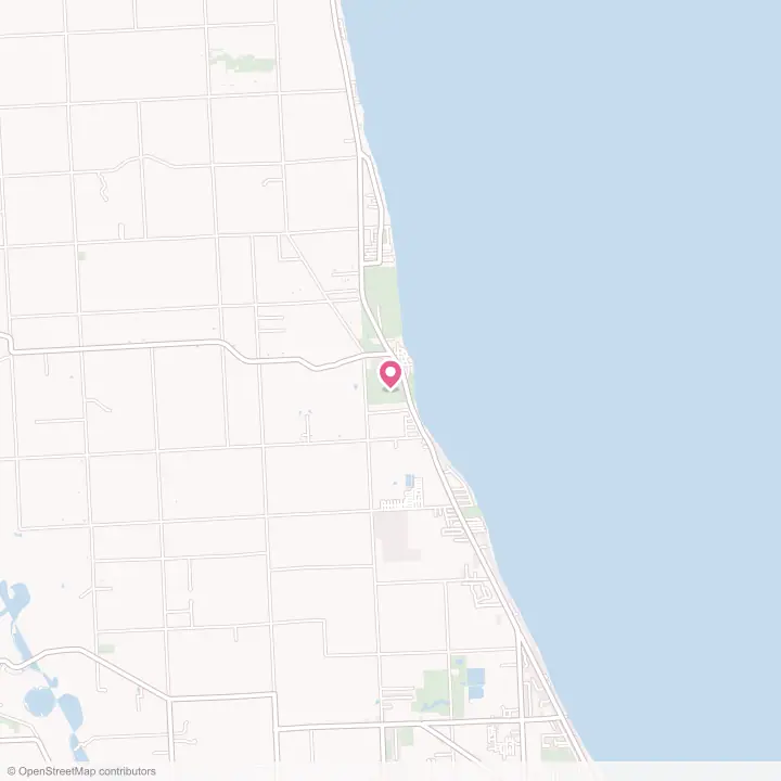Map of the flower delivery area in Lakeport, Michigan