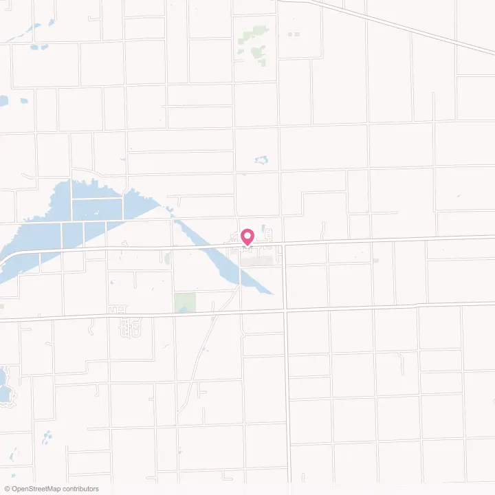 Map of the flower delivery area in North Branch, Michigan