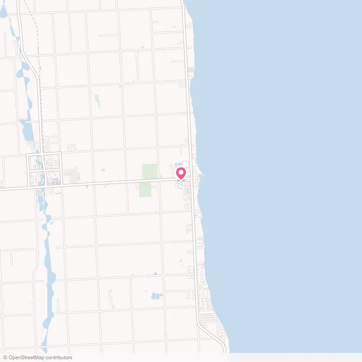 Map of the flower delivery area in Lexington, Michigan
