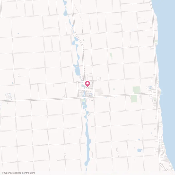Map of the flower delivery area in Croswell, Michigan