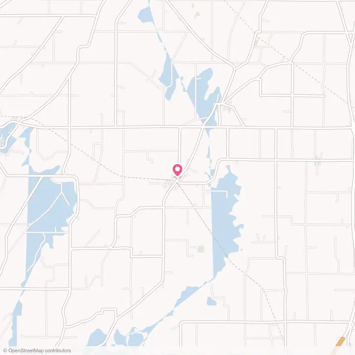 Map of the flower delivery area in Reeseville, Wisconsin