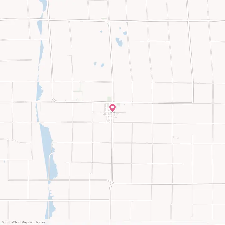 Map of the flower delivery area in Armour, South Dakota