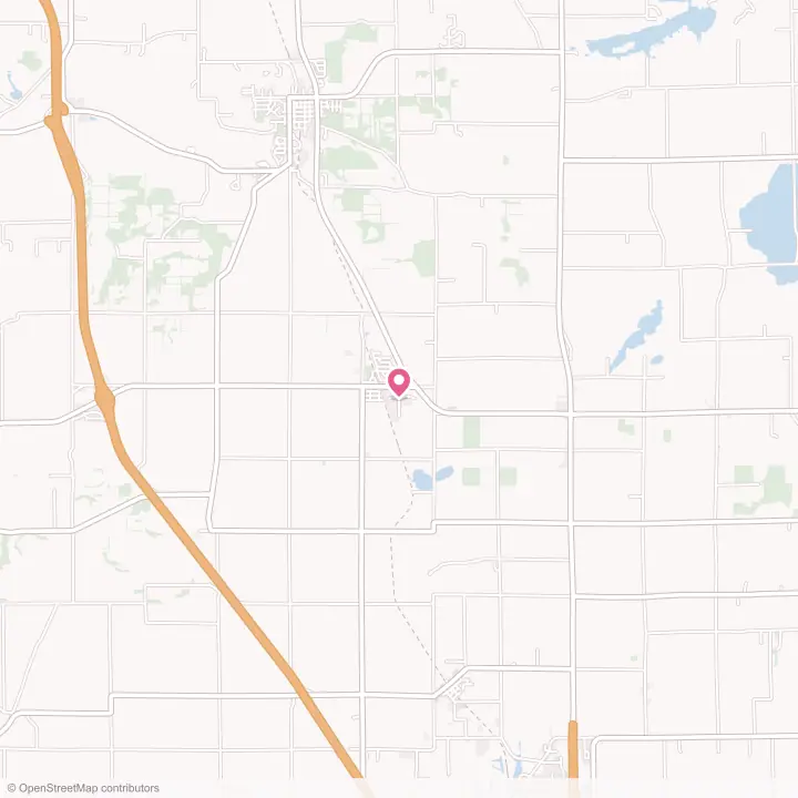 Map of the flower delivery area in Arlington, Wisconsin