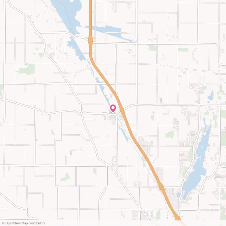Map of the flower delivery area in Allenton, Wisconsin