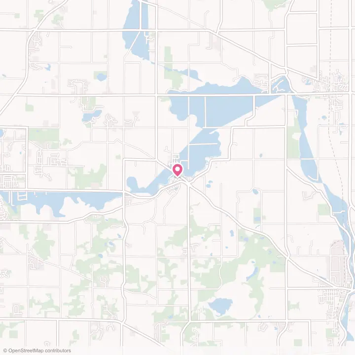 Map of the flower delivery area in Newburg, Wisconsin