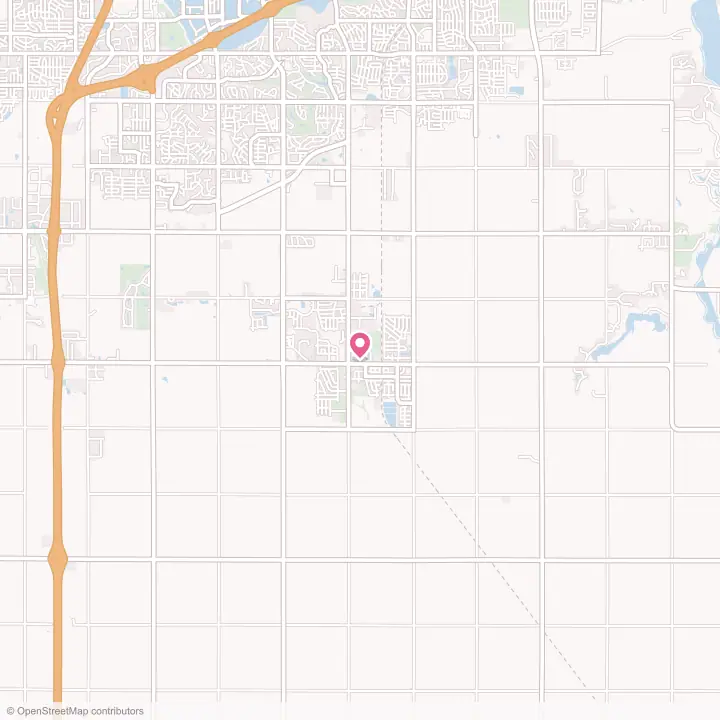 Map of the flower delivery area in Harrisburg, South Dakota
