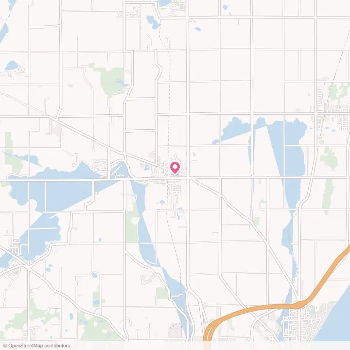 Map of the flower delivery area in Fredonia, Wisconsin