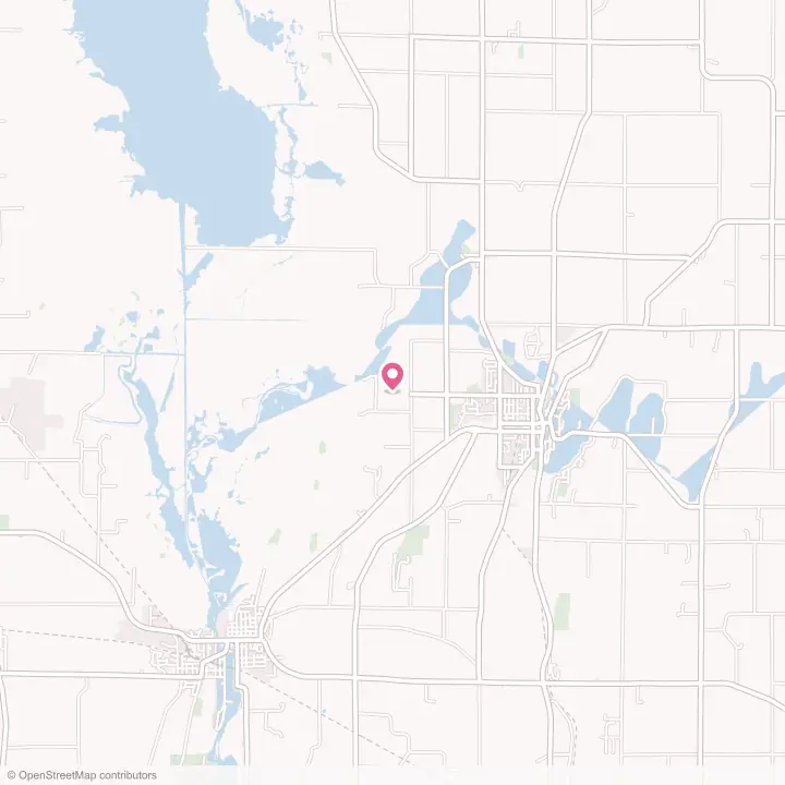 Map of the flower delivery area in Kekoskee, Wisconsin