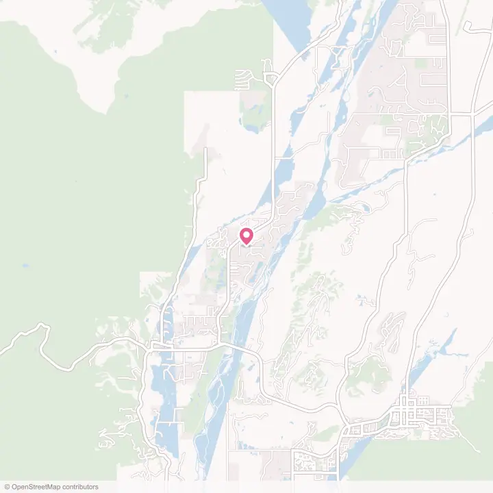 Map of the flower delivery area in Moose Wilson Road, Wyoming