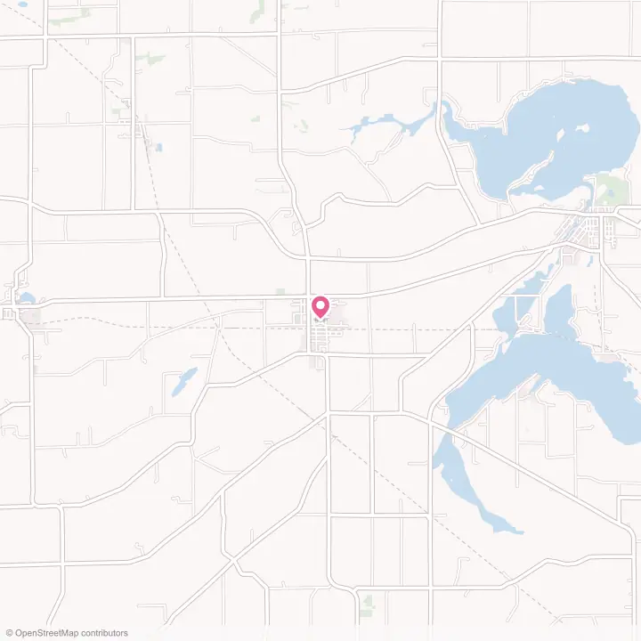 Map of the flower delivery area in Randolph, Wisconsin