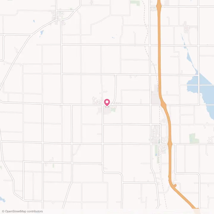 Map of the flower delivery area in Brownsville, Wisconsin