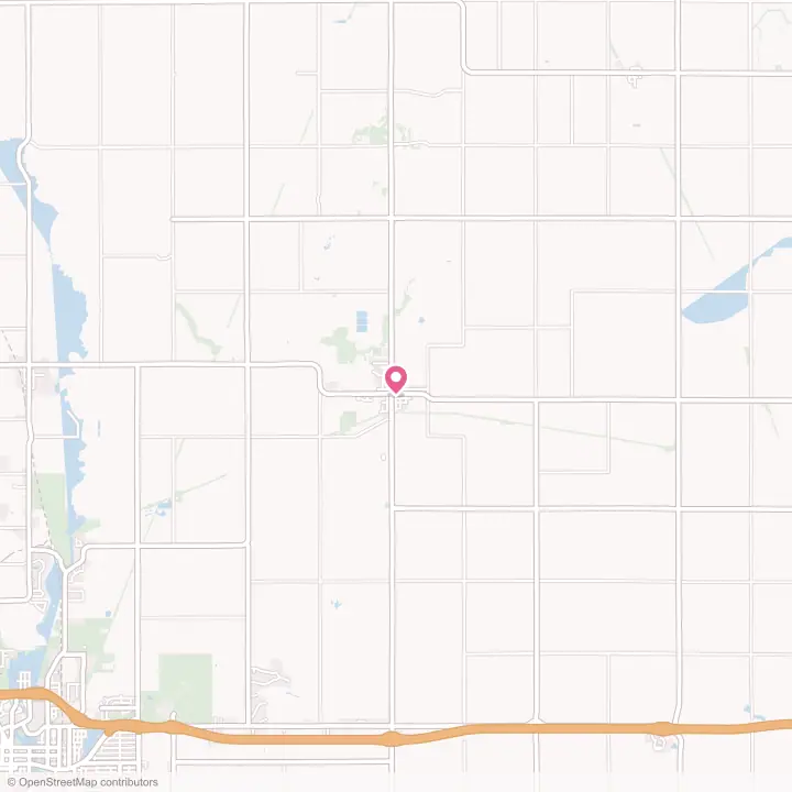 Map of the flower delivery area in Brownsdale, Minnesota
