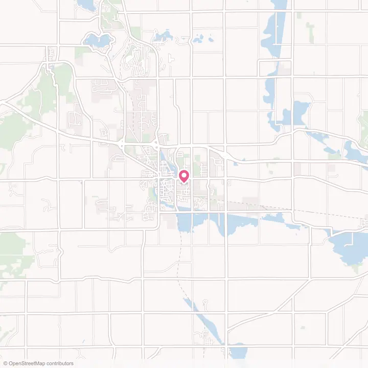 Map of the flower delivery area in Plymouth, Wisconsin