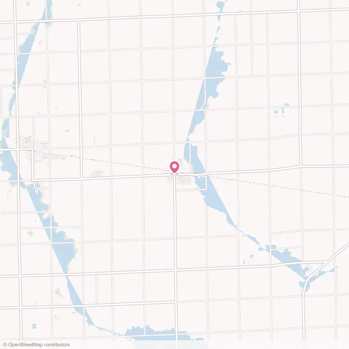 Map of the flower delivery area in Elkton, Michigan