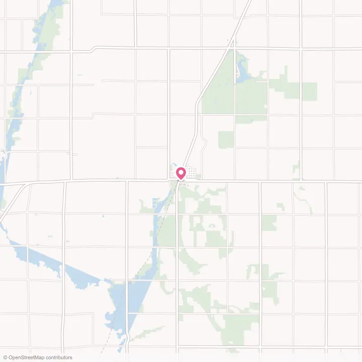 Map of the flower delivery area in Jasper, Minnesota