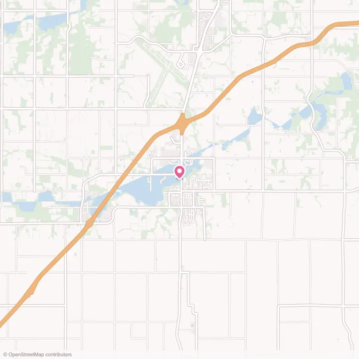 Map of the flower delivery area in Stewartville, Minnesota
