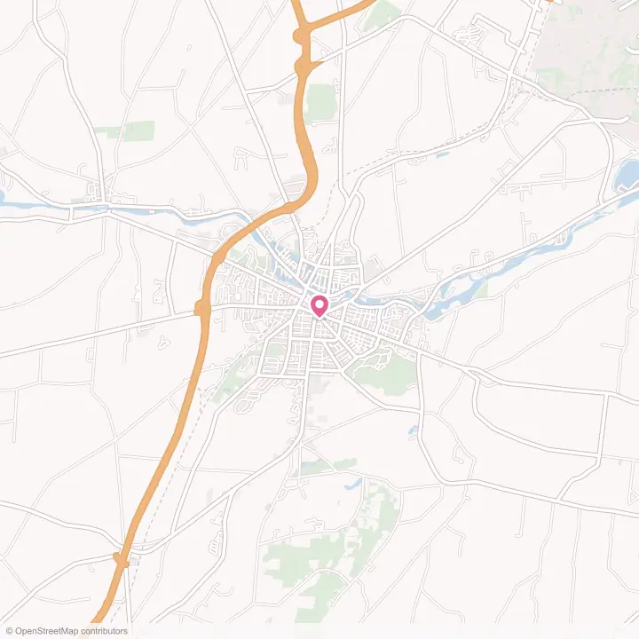 Map of the flower delivery area in Watertown, New York