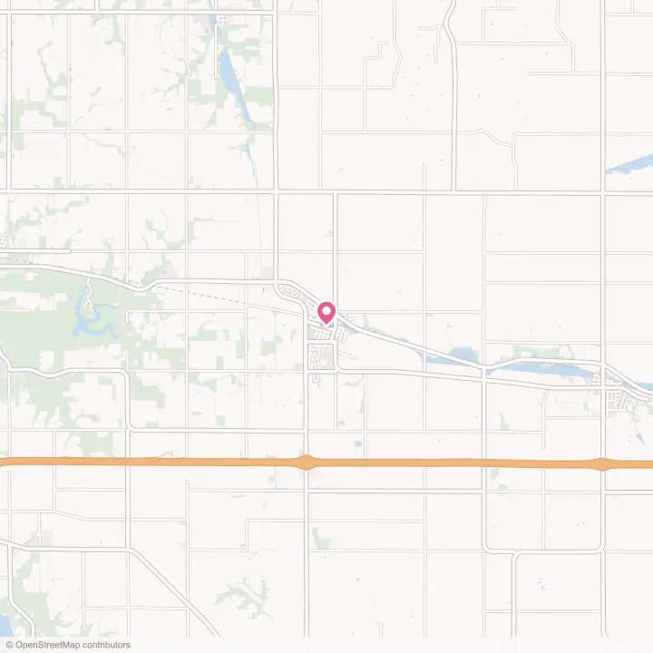 Map of the flower delivery area in Eyota, Minnesota