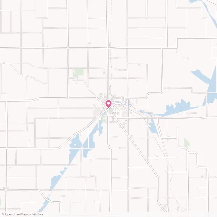 Map of the flower delivery area in Chilton, Wisconsin