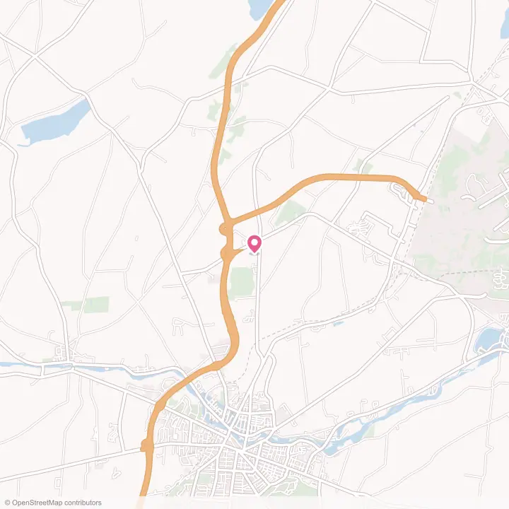 Map of the flower delivery area in Pamelia Center, New York