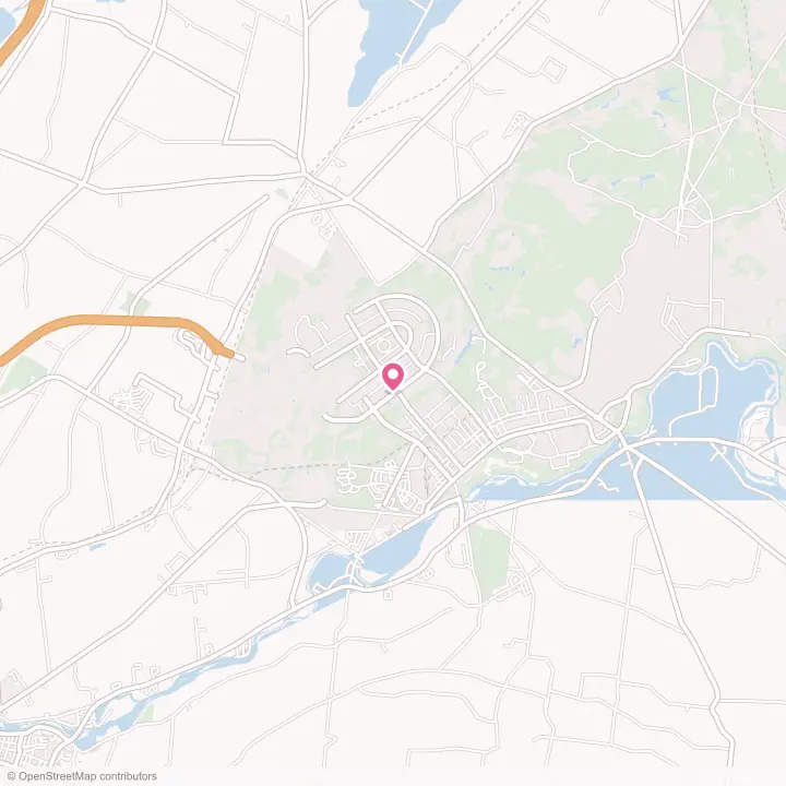 Map of the flower delivery area in Fort Drum, New York