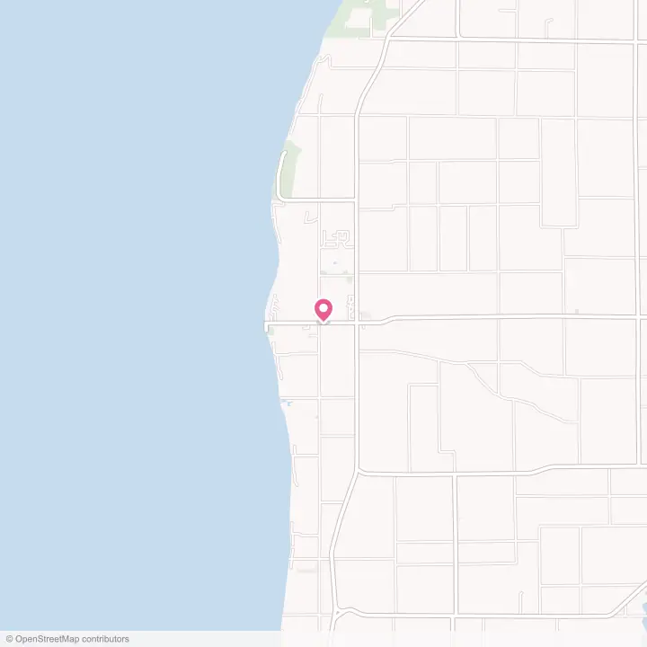 Map of the flower delivery area in Stockbridge, Wisconsin