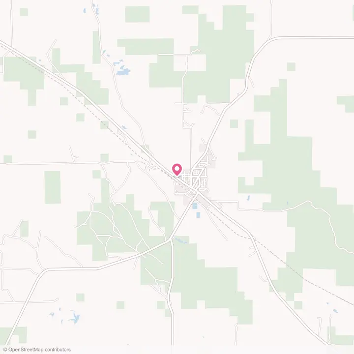 Map of the flower delivery area in Upton, Wyoming