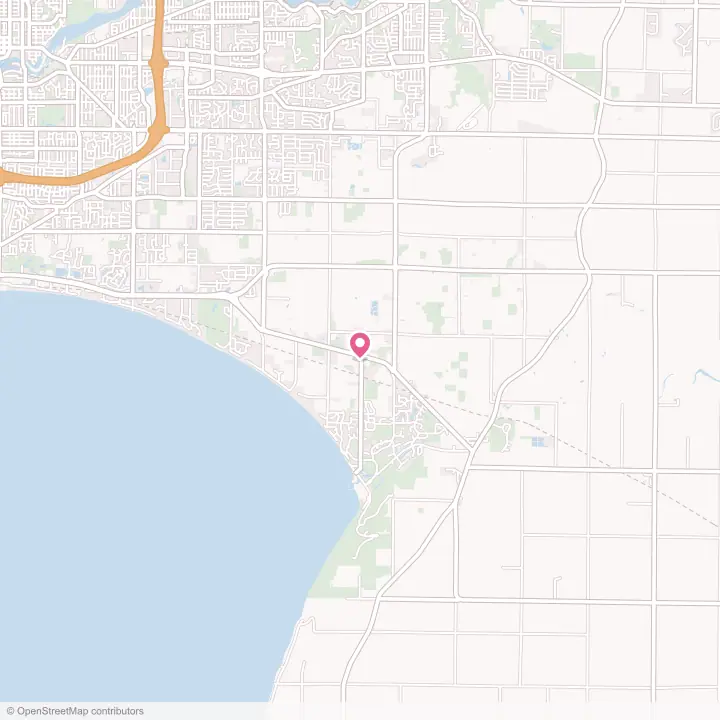 Map of the flower delivery area in Harrison, Wisconsin