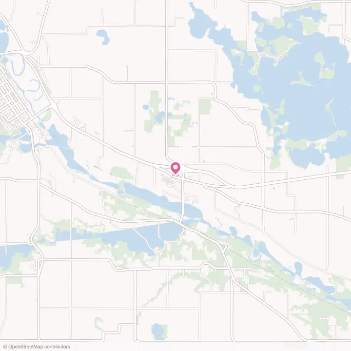 Map of the flower delivery area in Courtland, Minnesota