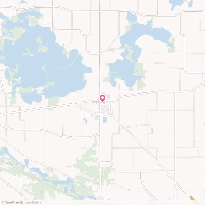 Map of the flower delivery area in Nicollet, Minnesota