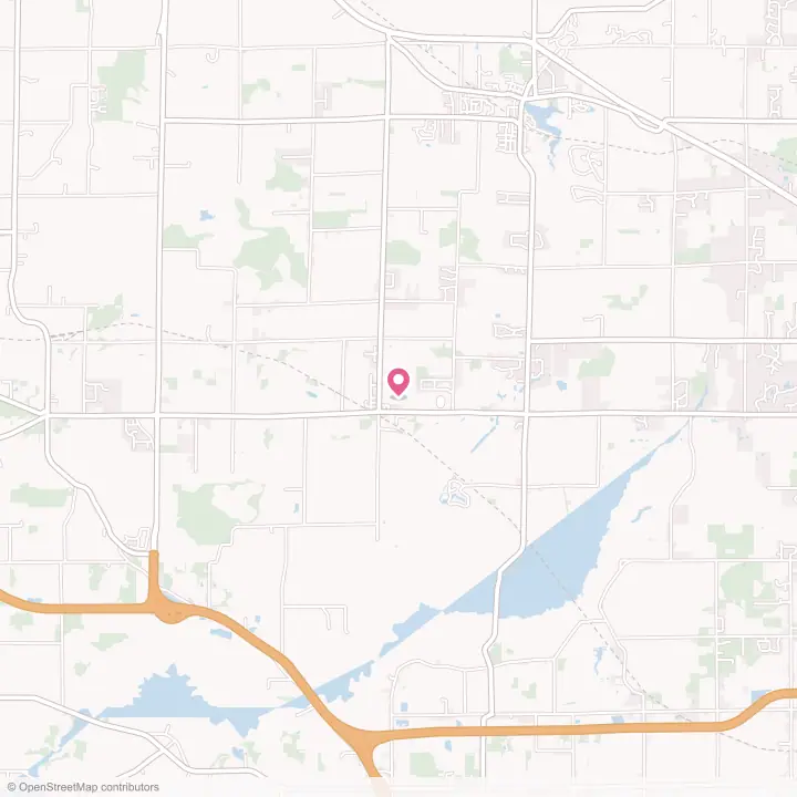 Map of the flower delivery area in Dale, Wisconsin