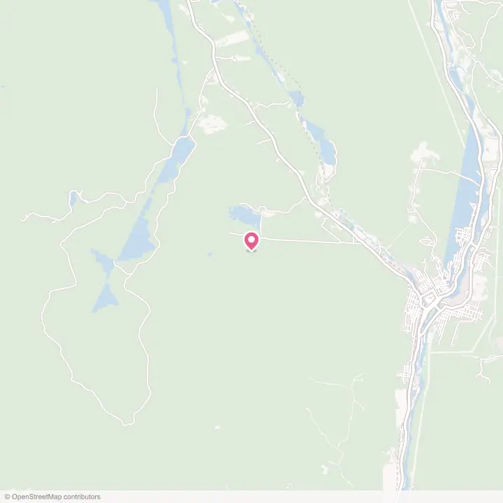 Map of the flower delivery area in Berlin, New Hampshire