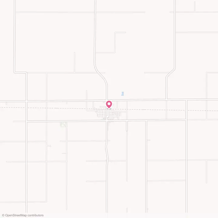 Map of the flower delivery area in Highmore, South Dakota