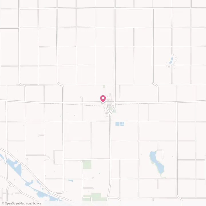 Map of the flower delivery area in Fairfax, Minnesota