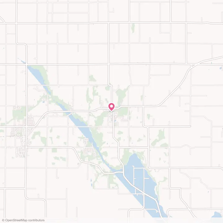 Map of the flower delivery area in Casco, Wisconsin