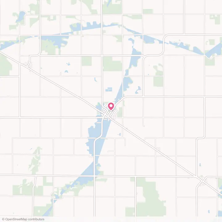 Map of the flower delivery area in Minneota, Minnesota