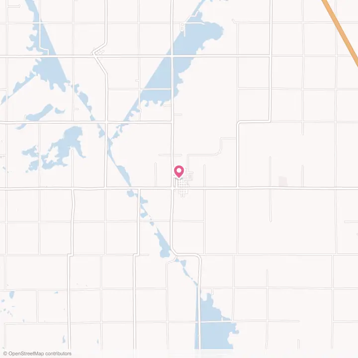 Map of the flower delivery area in Estelline, South Dakota