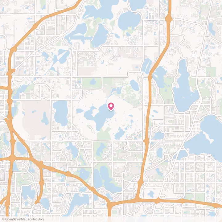 Map of the flower delivery area in North Oaks, Minnesota