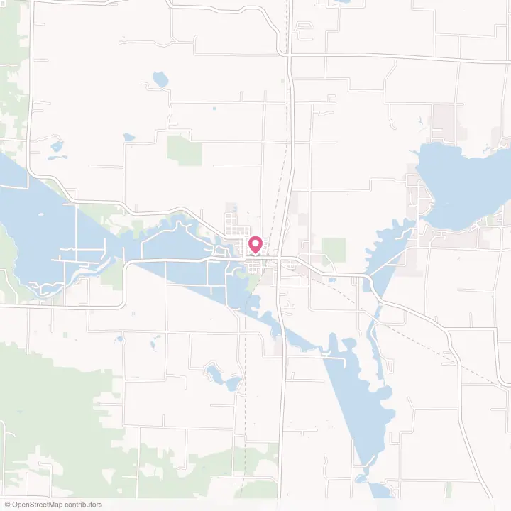 Map of the flower delivery area in Crivitz, Wisconsin