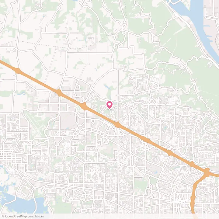 Map of the flower delivery area in Rockcreek, Oregon