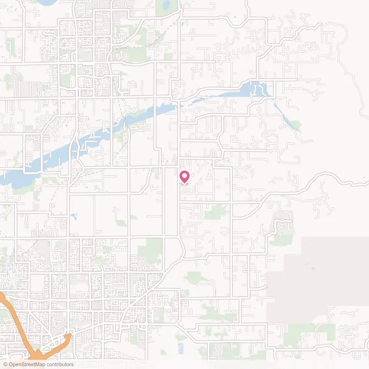 Map of the flower delivery area in Hockinson, Washington