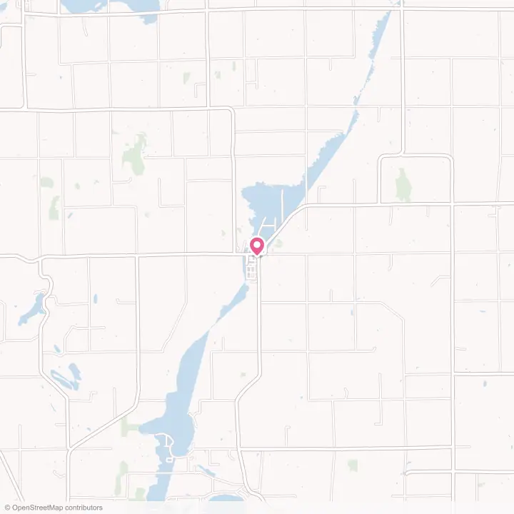 Map of the flower delivery area in Holdingford, Minnesota