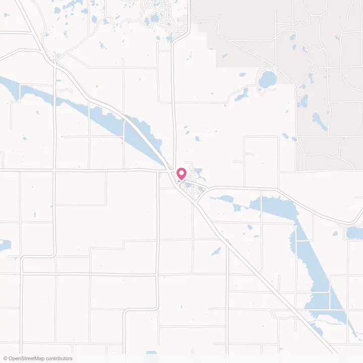 Map of the flower delivery area in Randall, Minnesota